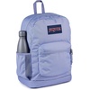 image:imageJanSport Cross Town Plus Backpack  Large Main Compartment Side Water Bottle Pocket 15Inch Padded Laptop Sleeve  Color Blocked  Mahogany HazeLavender Ash