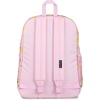 image:imageJanSport Cross Town Plus Backpack  Large Main Compartment Side Water Bottle Pocket 15Inch Padded Laptop Sleeve  Color Blocked  Mahogany HazeLemonade Stand Pink