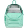 image:imageJanSport Cross Town Plus Backpack  Large Main Compartment Side Water Bottle Pocket 15Inch Padded Laptop Sleeve  Color Blocked  Mahogany HazeMagic Mint
