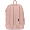 image:imageJanSport Cross Town Plus Backpack  Large Main Compartment Side Water Bottle Pocket 15Inch Padded Laptop Sleeve  Color Blocked  Mahogany HazeMisty Rose