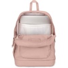 image:imageJanSport Cross Town Plus Backpack  Large Main Compartment Side Water Bottle Pocket 15Inch Padded Laptop Sleeve  Color Blocked  Mahogany HazeMisty Rose