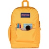 image:imageJanSport Cross Town Plus Backpack  Large Main Compartment Side Water Bottle Pocket 15Inch Padded Laptop Sleeve  Color Blocked  Mahogany HazeOrange Soda