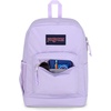 image:imageJanSport Cross Town Plus Backpack  Large Main Compartment Side Water Bottle Pocket 15Inch Padded Laptop Sleeve  Color Blocked  Mahogany HazePastel Lilac