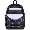 image:imageJanSport Cross Town Plus Backpack  Large Main Compartment Side Water Bottle Pocket 15Inch Padded Laptop Sleeve  Color Blocked  Mahogany HazePastel Petals Black