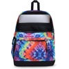 image:imageJanSport Cross Town Plus Backpack  Large Main Compartment Side Water Bottle Pocket 15Inch Padded Laptop Sleeve  Color Blocked  Mahogany HazeRedMulti Hippie Days