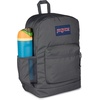image:imageJanSport Cross Town Plus Backpack  Large Main Compartment Side Water Bottle Pocket 15Inch Padded Laptop Sleeve  Color Blocked  Mahogany HazeSmokey Grit