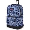 image:imageJanSport Cross Town Plus Backpack  Large Main Compartment Side Water Bottle Pocket 15Inch Padded Laptop Sleeve  Color Blocked  Mahogany HazeSurreal Spots