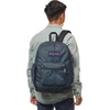 image:imageJanSport Cross Town Plus Backpack  Large Main Compartment Side Water Bottle Pocket 15Inch Padded Laptop Sleeve  Color Blocked  Mahogany HazeTeam Stripes