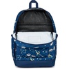 image:imageJanSport Cross Town Plus Backpack  Large Main Compartment Side Water Bottle Pocket 15Inch Padded Laptop Sleeve  Color Blocked  Mahogany HazeVortex Voyage