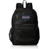 image:imageJanSport Eco Mesh Backpack Red Tape 17 x 125 x 6  Large SemiTransparent Bag for Adults with Laptop Sleeve Padded Back Panel BlackBlack
