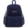 image:imageJanSport Eco Mesh Backpack Red Tape 17 x 125 x 6  Large SemiTransparent Bag for Adults with Laptop Sleeve Padded Back Panel BlackNavy
