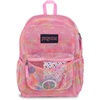 image:imageJanSport Eco Mesh Backpack Red Tape 17 x 125 x 6  Large SemiTransparent Bag for Adults with Laptop Sleeve Padded Back Panel BlackNeon Daisy