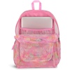 image:imageJanSport Eco Mesh Backpack Red Tape 17 x 125 x 6  Large SemiTransparent Bag for Adults with Laptop Sleeve Padded Back Panel BlackNeon Daisy