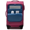 image:imageJanSport Good Latitude Checked Spinner Suitcase  68L Water Resistant Travel Luggage  26inch Large Durable Lightweight Rolling Hardside Softside Bag Emerald PoolMauve Haze