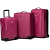 image:imageJanSport Good Latitude Checked Spinner Suitcase  68L Water Resistant Travel Luggage  26inch Large Durable Lightweight Rolling Hardside Softside Bag Emerald PoolMauve Haze
