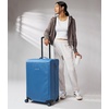 image:imageJanSport Good Latitude Checked Spinner Suitcase  68L Water Resistant Travel Luggage  26inch Large Durable Lightweight Rolling Hardside Softside Bag Emerald PoolElemental Blue