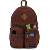 image:imageJanSport Granby Remix Backpack  Work Travel or Laptop Bookbag Travertine CorduroyBasic Brown Corduroy
