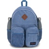 image:imageJanSport Granby Remix Backpack  Work Travel or Laptop Bookbag Travertine CorduroyElemental Blue Corduroy