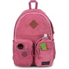 image:imageJanSport Granby Remix Backpack  Work Travel or Laptop Bookbag Travertine CorduroyMauve Haze Corduroy