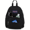 image:imageJanSport Half Pint Mini Backpack 102 L  Durable Mini Bag Purse with Adjustable Shoulder Straps Single Main Compartment Zippered Stash Pocket BlackBlack