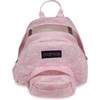 image:imageJanSport Half Pint Mini Backpack 102 L  Durable Mini Bag Purse with Adjustable Shoulder Straps Single Main Compartment Zippered Stash Pocket BlackFlutter By Pink Ice