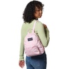 image:imageJanSport Half Pint Mini Backpack 102 L  Durable Mini Bag Purse with Adjustable Shoulder Straps Single Main Compartment Zippered Stash Pocket BlackFlutter By Pink Ice