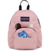 image:imageJanSport Half Pint Mini Backpack 102 L  Durable Mini Bag Purse with Adjustable Shoulder Straps Single Main Compartment Zippered Stash Pocket BlackMisty Rose