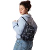 image:imageJanSport Half Pint Mini Backpack 102 L  Durable Mini Bag Purse with Adjustable Shoulder Straps Single Main Compartment Zippered Stash Pocket BlackPastel Petals Black