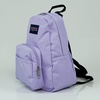 image:imageJanSport Half Pint Mini Backpack 102 L  Durable Mini Bag Purse with Adjustable Shoulder Straps Single Main Compartment Zippered Stash Pocket BlackPastel Lilac