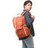 image:imageJanSport Hatchet Backpack  15inch Padded Laptop Compartment Dual Water Bottle Pockets Side Compression Straps NavyDune Red