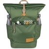 image:imageJanSport Hatchet Rolltop Backpack  17inch Padded Laptop Sleeve Spacious Main Compartment Dual Water Bottle Pockets NavyCargo Green