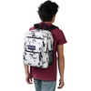image:imageJanSport Laptop Backpack  Computer Bag with 2 Compartments Ergonomic Shoulder Straps 15 Laptop Sleeve Haul Handle  Faded SageCyber Silver White