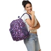 image:imageJanSport Laptop Backpack  Computer Bag with 2 Compartments Ergonomic Shoulder Straps 15 Laptop Sleeve Haul Handle  Faded SageFlutter By Purple