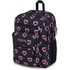image:imageJanSport Laptop Backpack  Computer Bag with 2 Compartments Ergonomic Shoulder Straps 15 Laptop Sleeve Haul Handle  Faded SageHappy Hearts Black