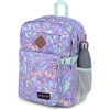 image:imageJanSport Main Campus Backpack  Travel or Work backpack w 15Inch Laptop Sleeve and Dual Water Bottle Pockets NavyFluid Floral Pastel Lilac