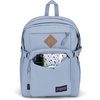 image:imageJanSport Main Campus FX Backpack  Travel or Work Bag w 15Inch Laptop Pack with Leather Trim TravertineBlue Dusk