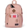 image:imageJanSport Main Campus FX Backpack  Travel or Work Bag w 15Inch Laptop Pack with Leather Trim TravertineMisty Rose