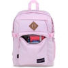 image:imageJanSport Main Campus FX Backpack  Travel or Work Bag w 15Inch Laptop Pack with Leather Trim TravertinePink Ice