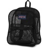image:imageJanSport Mesh Pack  See Through Backpack Ideal for Class Work Travel or Beach Outings BlackBlack