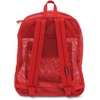 image:imageJanSport Mesh Pack  See Through Backpack Ideal for Class Work Travel or Beach Outings BlackRed Tape