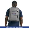 image:imageJanSport NCAA Officially Licensed Backpack Purdue Boilermakers Big Student with Padded 15Inch Laptop Sleeve 2 Compartment Computer Bag with Bottle Pocket amp Haul Handle Book Rucksack BlackTeam Color