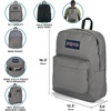 image:imageJanSport NCAA Officially Licensed Backpack Utah Utes Superbreak Plus with Padded 15 Laptop Sleeve Spacious Computer Bag for Men amp Women Durable Daypack with Bottle Pocket Red TapeBoise State Broncos