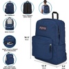 image:imageJanSport NCAA Officially Licensed Backpack Utah Utes Superbreak Plus with Padded 15 Laptop Sleeve Spacious Computer Bag for Men amp Women Durable Daypack with Bottle Pocket Red TapeAuburn Tigers