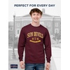 image:imageJanSport NCAA Officially Licensed Campus Long Sleeve T Shirt for Men Soft amp Breathable PreShrunk Cotton Crewneck T ShirtArizona State Sun Devils