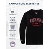image:imageJanSport NCAA Officially Licensed Campus Long Sleeve T Shirt for Men Soft amp Breathable PreShrunk Cotton Crewneck T ShirtArkansas Razorbacks