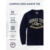 image:imageJanSport NCAA Officially Licensed Campus Long Sleeve T Shirt for Men Soft amp Breathable PreShrunk Cotton Crewneck T ShirtGeorgia Tech Yellow Jackets