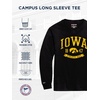 image:imageJanSport NCAA Officially Licensed Campus Long Sleeve T Shirt for Men Soft amp Breathable PreShrunk Cotton Crewneck T ShirtIowa Hawkeyes