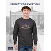 image:imageJanSport NCAA Officially Licensed Campus Long Sleeve T Shirt for Men Soft amp Breathable PreShrunk Cotton Crewneck T ShirtJames Madison Dukes