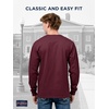image:imageJanSport NCAA Officially Licensed Campus Long Sleeve T Shirt for Men Soft amp Breathable PreShrunk Cotton Crewneck T ShirtMississippi State Bulldogs