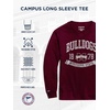 image:imageJanSport NCAA Officially Licensed Campus Long Sleeve T Shirt for Men Soft amp Breathable PreShrunk Cotton Crewneck T ShirtMississippi State Bulldogs